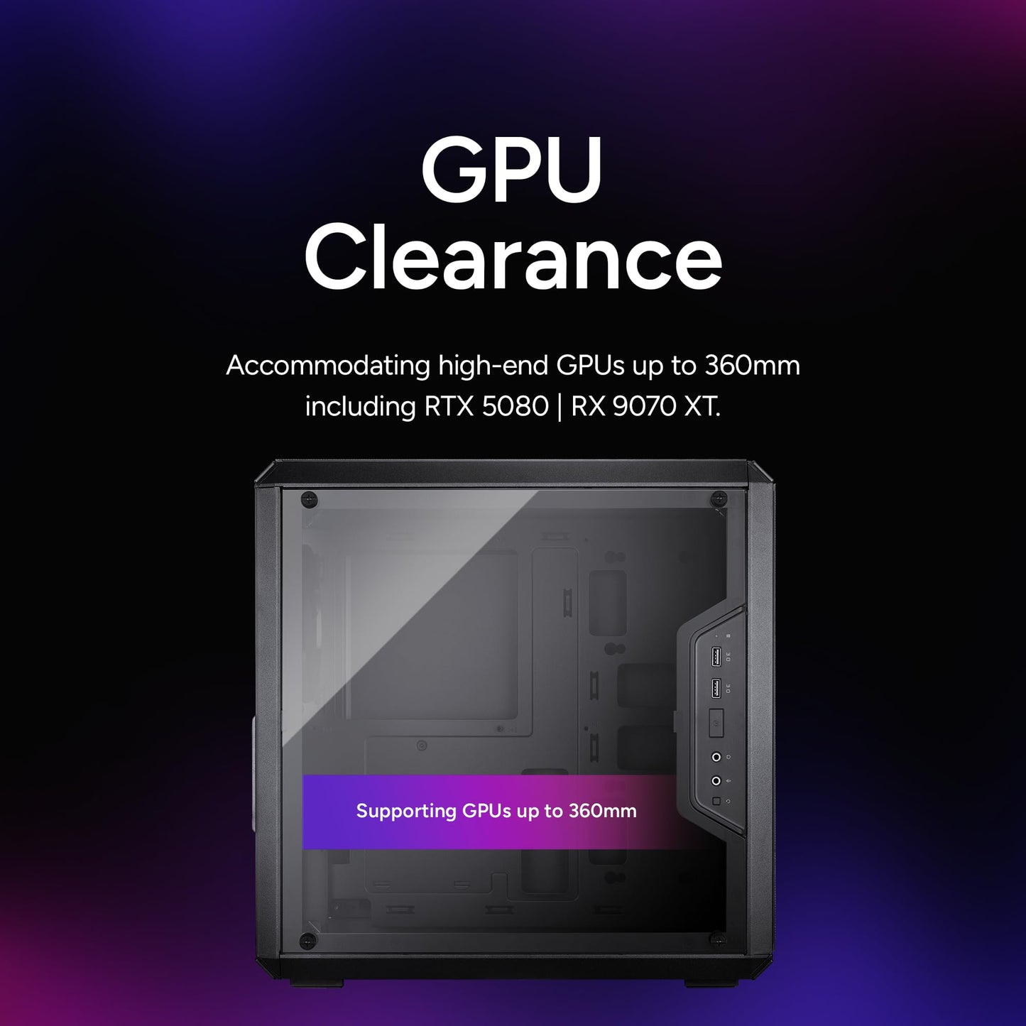 Cooler Master MasterBox Q300L Micro-ATX Tower with Magnetic Design Dust Filter, Transparent Acrylic Side Panel, Adjustable I/O & Fully Ventilated Airflow, Black (MCB-Q300L-KANN-S00) 🍁 All In One Marketplace Canada