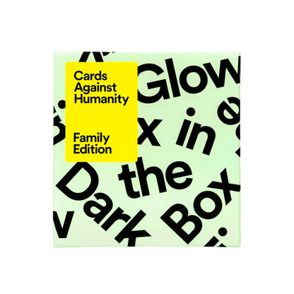 Cards Against Humanity Family Edition: Glow in The Dark Box • 300-Card Expansion Cards Against Humanity
