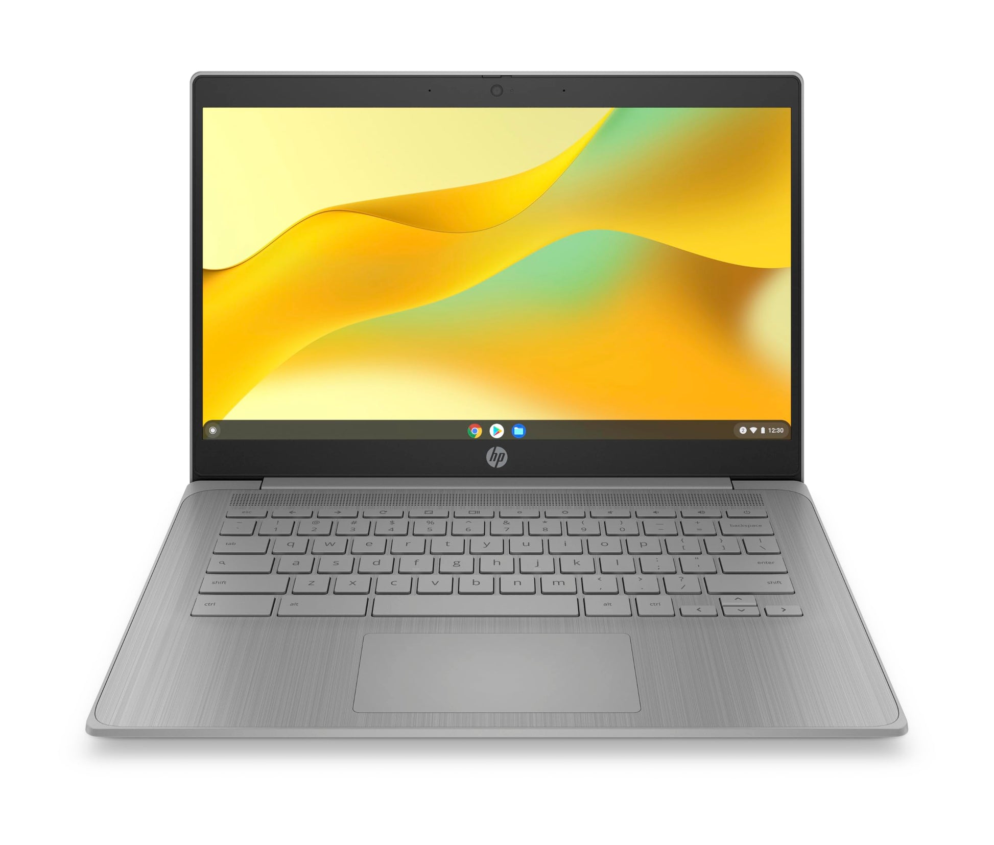 HP Chromebook 14 inch, Intel Celeron N4500, 4GB LPDDR4x, 64GB eMMC, Intel UHD Graphics, HD (1366 x 768), True Vision 720p HD Camera, Fast Charge, ChromeOS, Modern Grey (14a-ne1006ca) HP