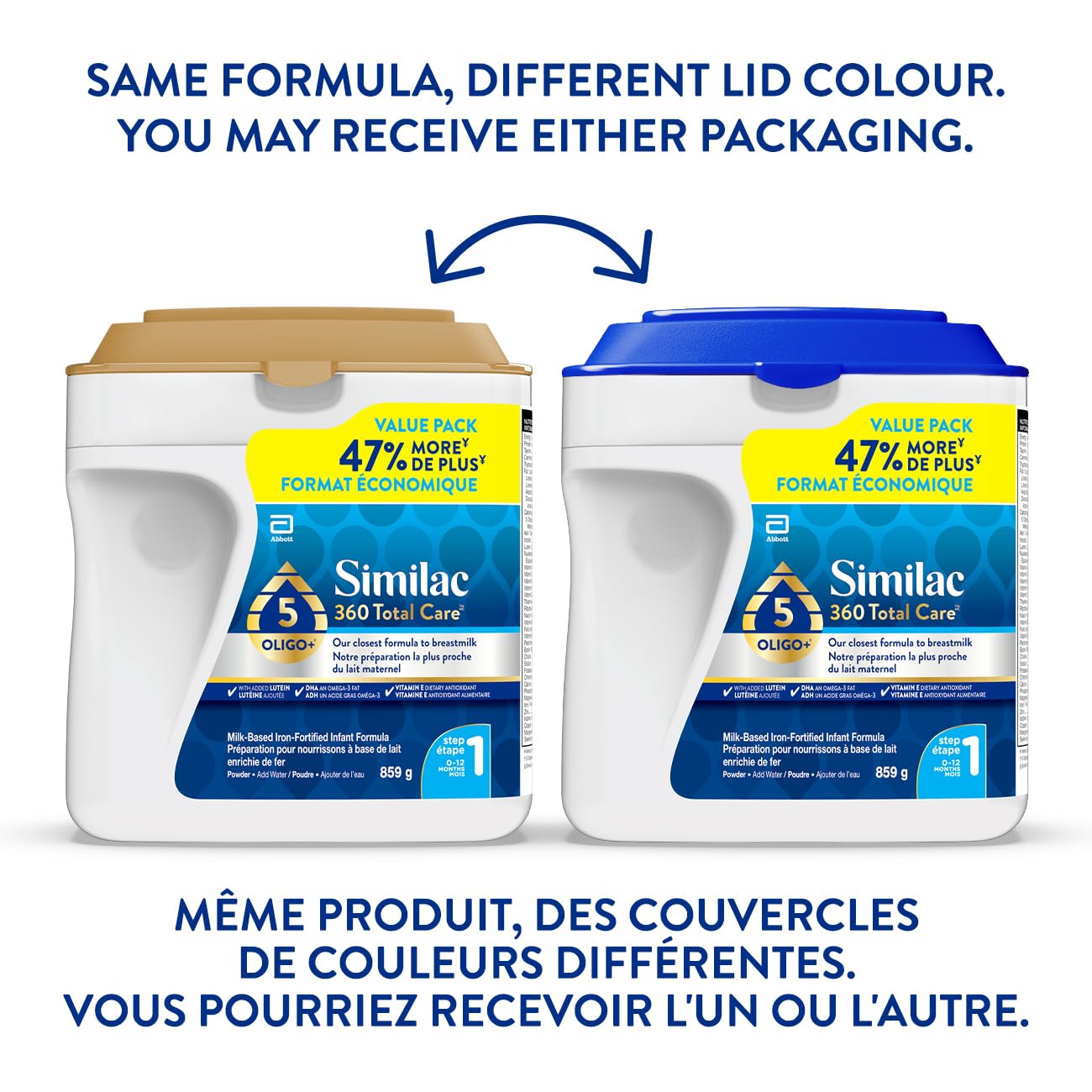 Similac 360 Total Care Step 1 Infant Formula Powder 859g