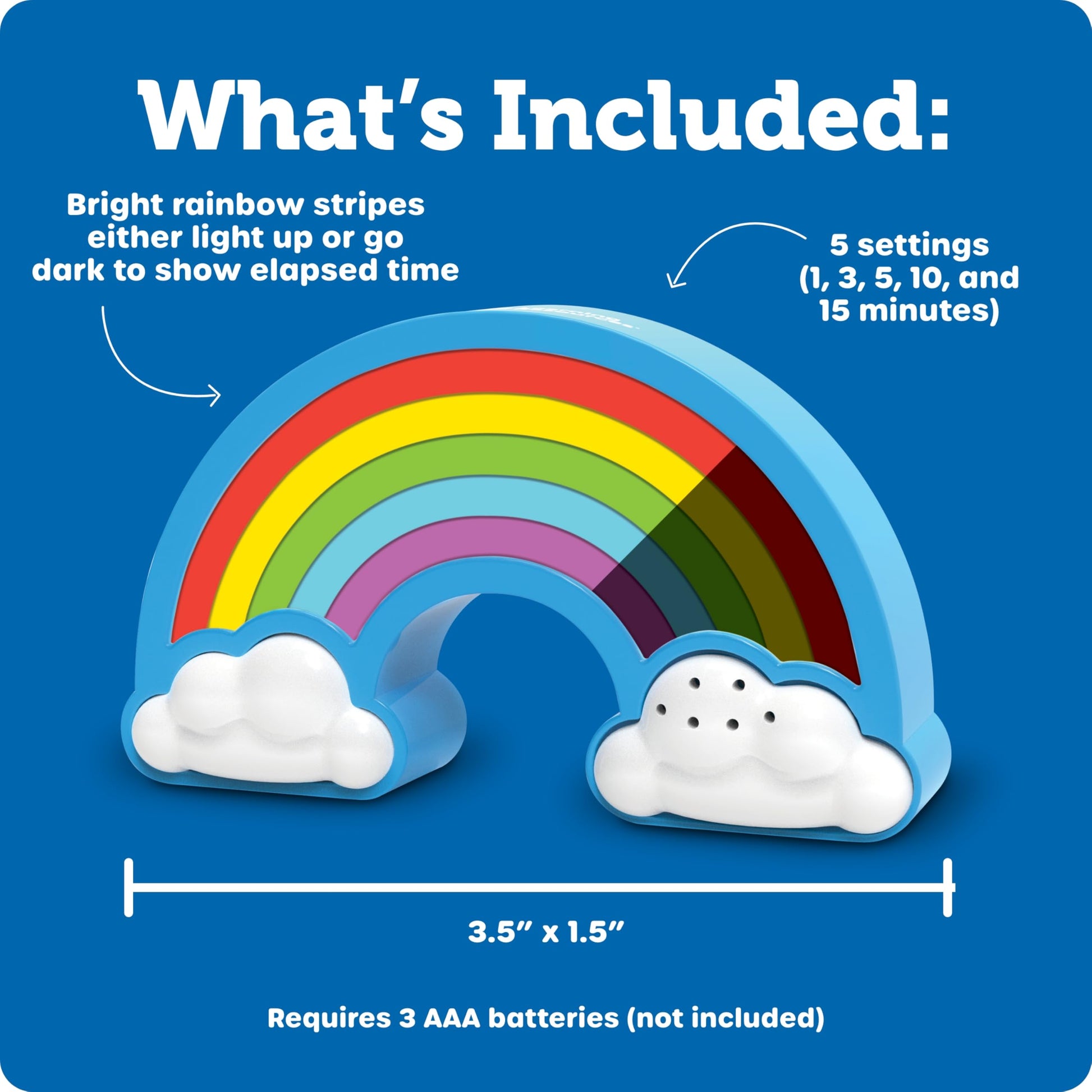 Learning Resources Rainbow Visual Timer Learning Resources