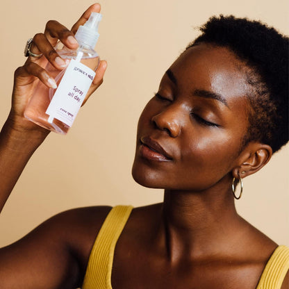 Grace and Stella Award Winning Rose Water Facial Spray (240ml) - Vegan - Rose Water Spray For Face - Rosewater Spray Toner Rose Hydrosol - Rose Spray Facial Mist - Rosewater Spray Toner Rose Hydrosol - Spray all Day - Available at All In One Marketplace Canada