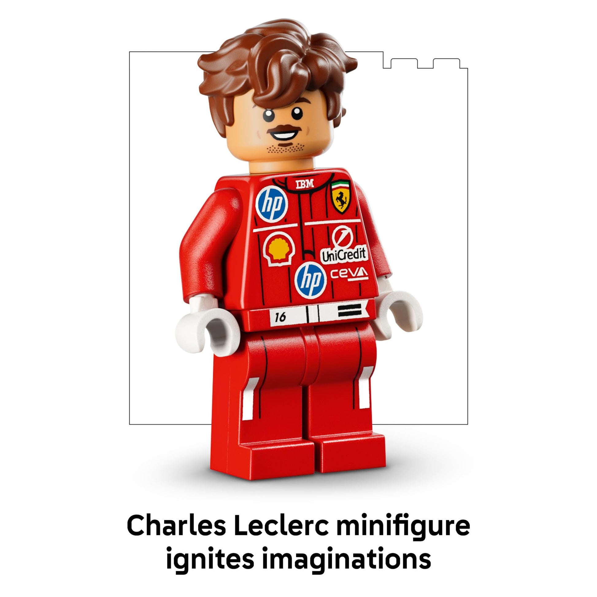 LEGO Editions Scuderia Ferrari HP Charles Leclerc Helmet - Building Set for Teens, Ages 14+ - Collectible F1 Display - Bedroom or Home Office Decor - Gift for Formula 1 Fans - 43014 - Available at All In One Marketplace Canada