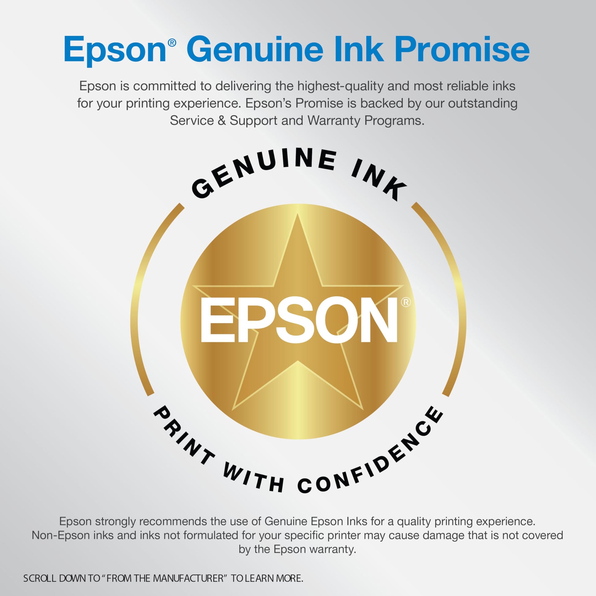 Epson EcoTank ET-2980 Wireless Color All-in-One Supertank Printer - White Epson