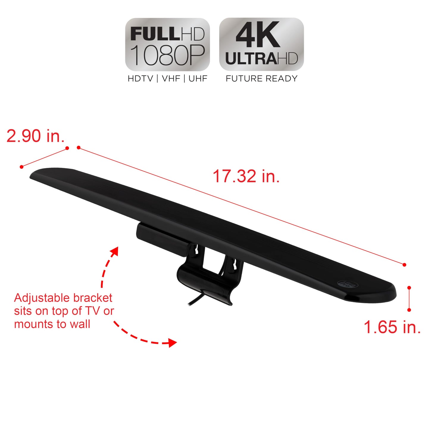UltraPro Hover Digital TV Antenna Indoor for Smart TV UltraPro