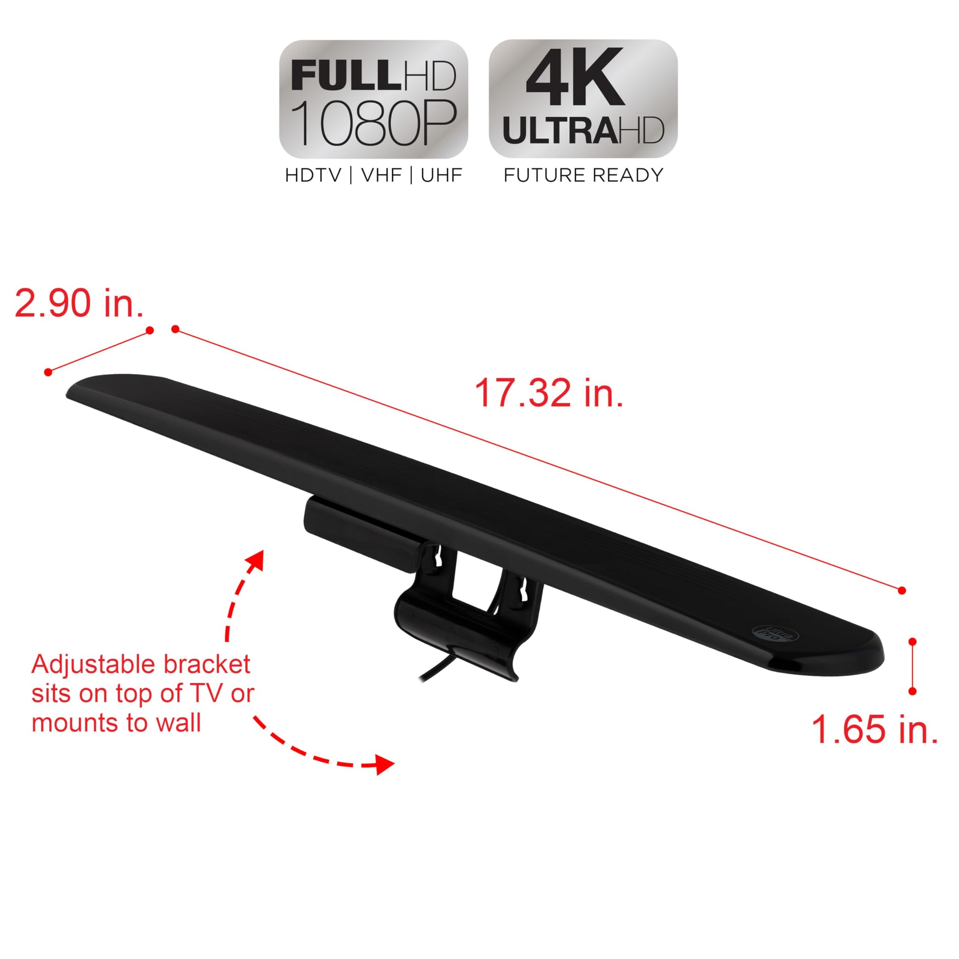 UltraPro Hover Digital TV Antenna Indoor for Smart TV UltraPro
