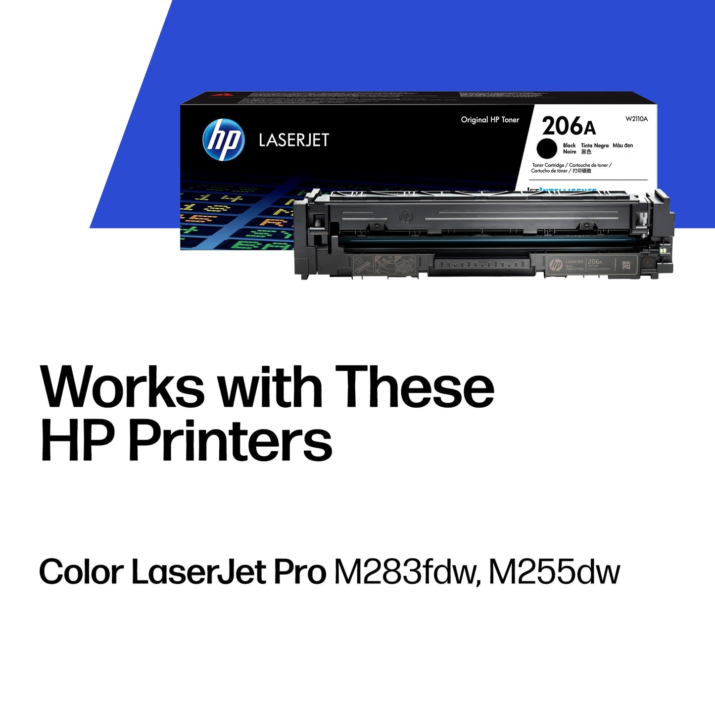 HP 206A (W2110A) Black Original Toner Cartridge 🍁 All In One Marketplace Canada