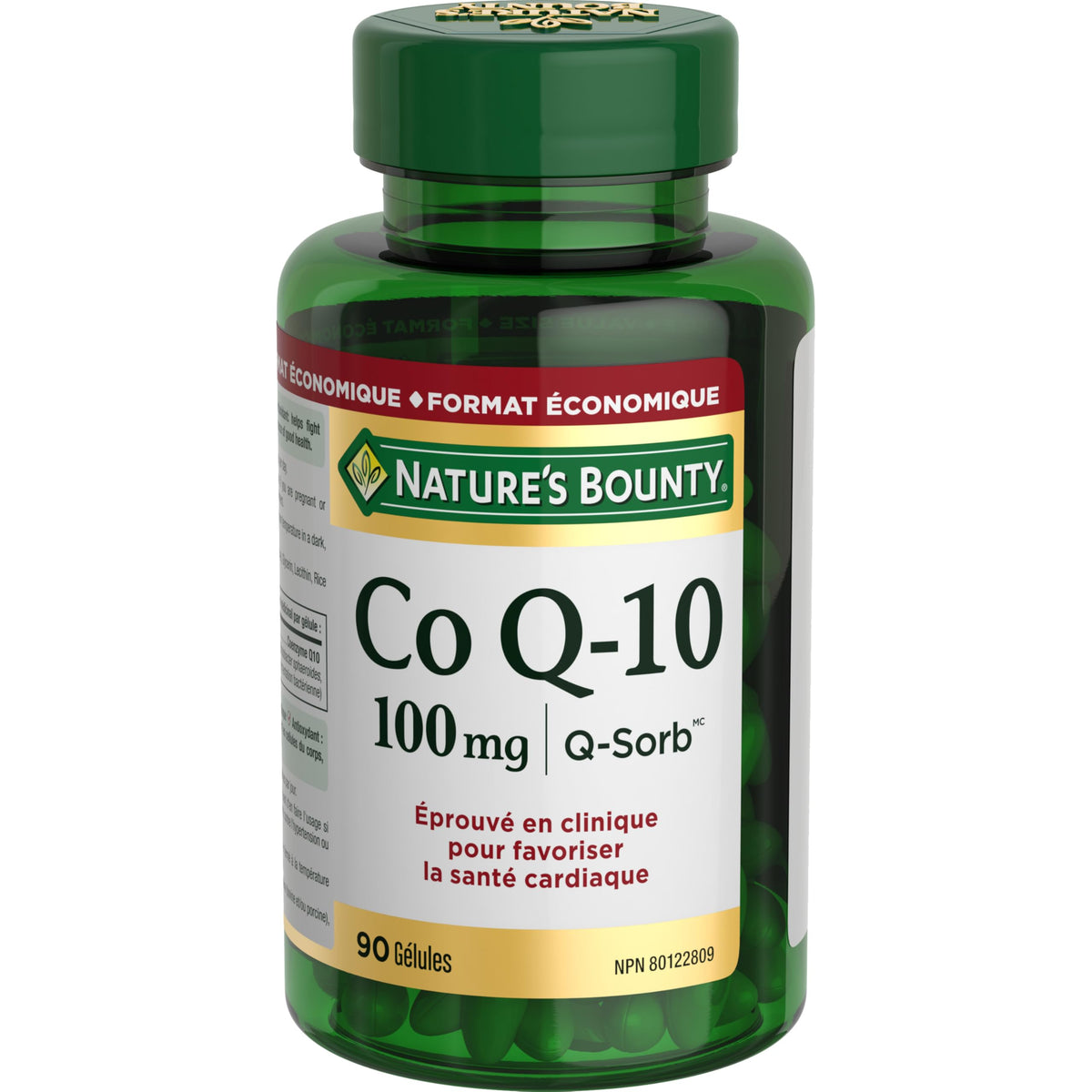 NATURE'S BOUNTY Co Q-10, 100 mg, 90 Softgels