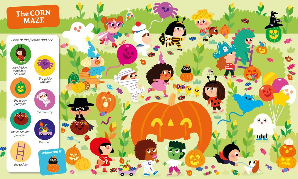 Incredible Cherche et Trouve pour les tout-petits : J'adore Halloween