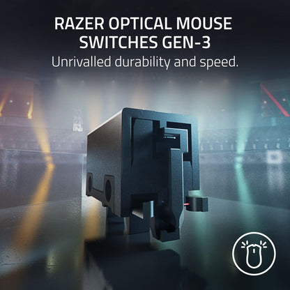 Razer DeathAdder V3 HyperSpeed Wireless Gaming Mouse: 55g Lightweight - USB C Charging - Up to 100 Hr Battery - Advanced 26K Optical Sensor - Gen 3 Optical Switches - 8 Programmable Controls - Black 🍁 All In One Marketplace Canada
