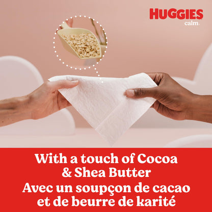Huggies Calm Baby Wipes, Unscented, 10 Push Button Packs (560 Wipes Total) 🍁 All In One Marketplace Canada
