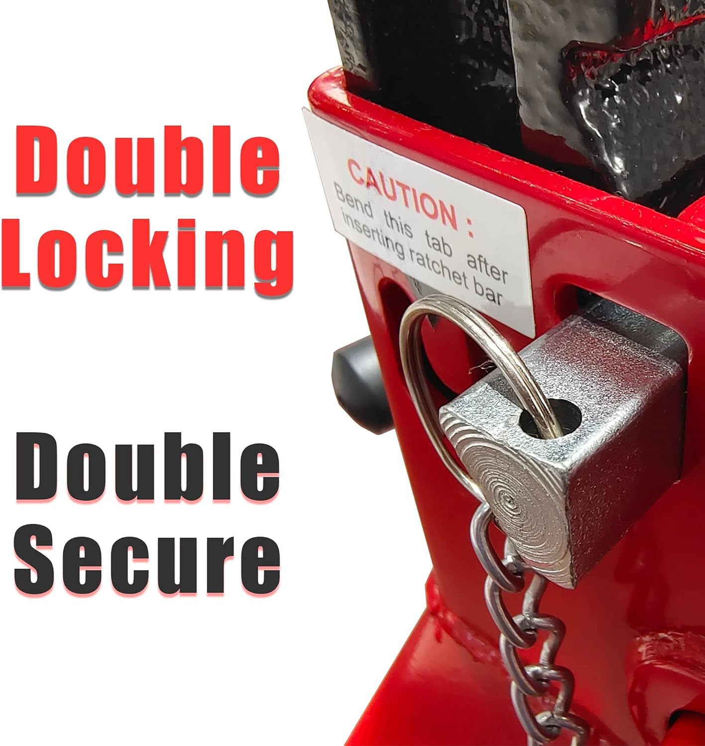 Torin T43002A Big Red Steel Jack Stands: Double Locking, 3 Ton Capacity, 1 Pair BIG RED