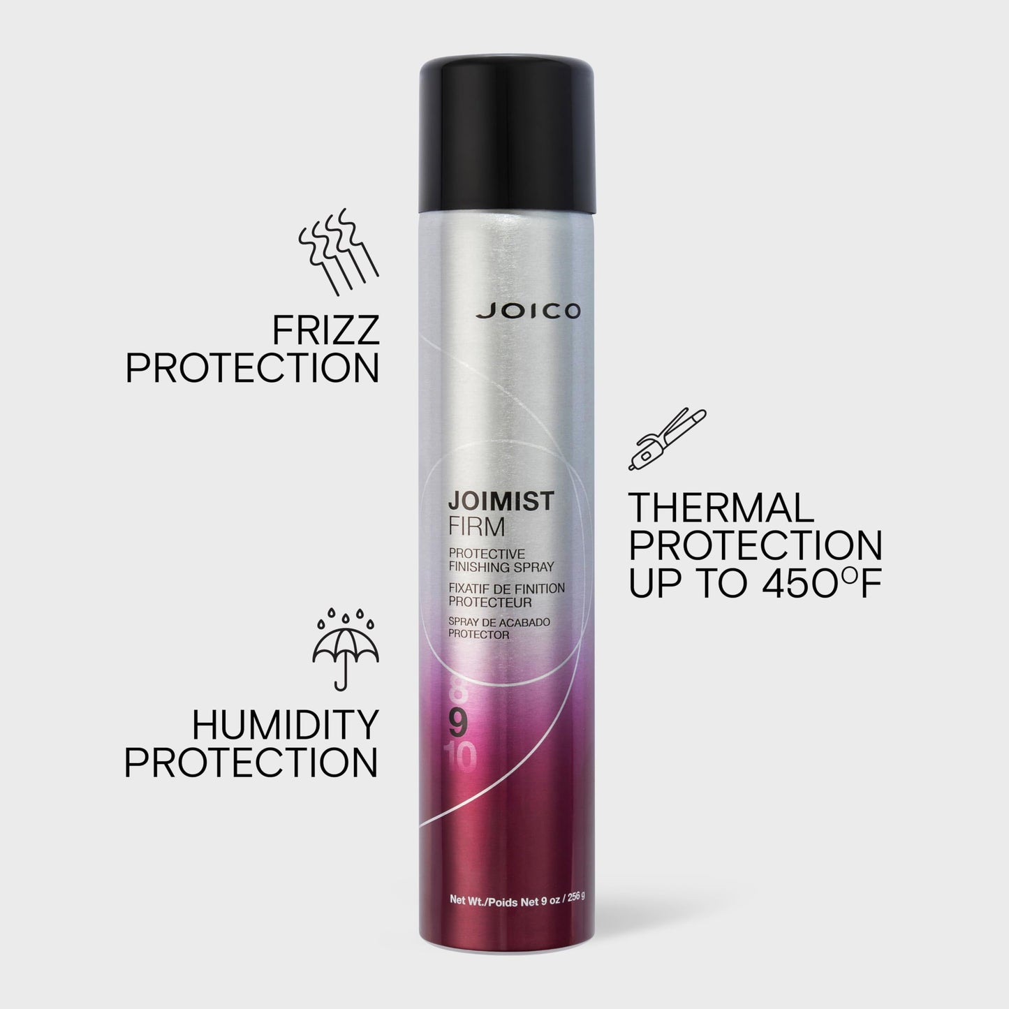Joico JoiMist Protective Finishing Spray, Thermal Protection, Strong Hold Hairspray Joico