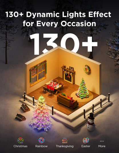 Govee Christmas Lights 2, 99FT 300LEDs Holiday String Lights, Green Wire 🍁 All In One Marketplace Canada