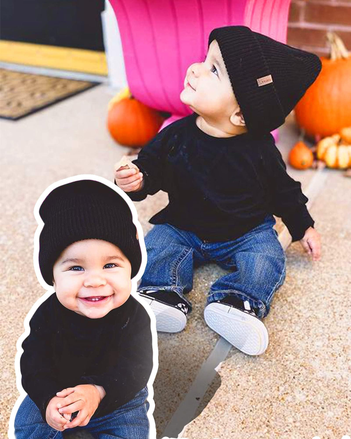 FURTALK Toddler Baby Boys Girls Beanies Kids Winter Hats Children Knit Caps 🍁 All In One Marketplace Canada
