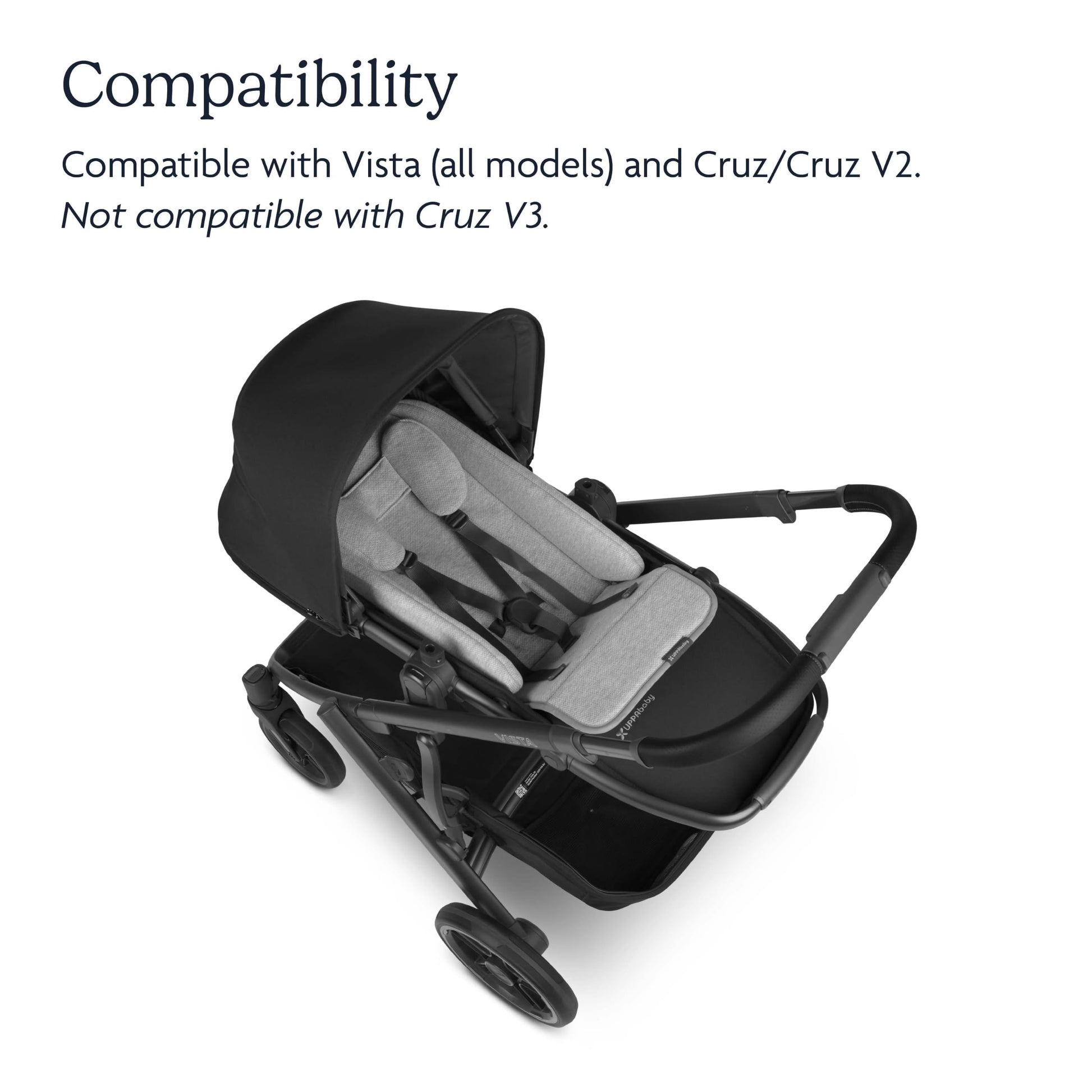 UPPAbaby Infant Snug Seat/Compatible with Vista and Cruz Strollers / 2 in 1 Newborn to Toddler Comfort Insert UPPAbaby