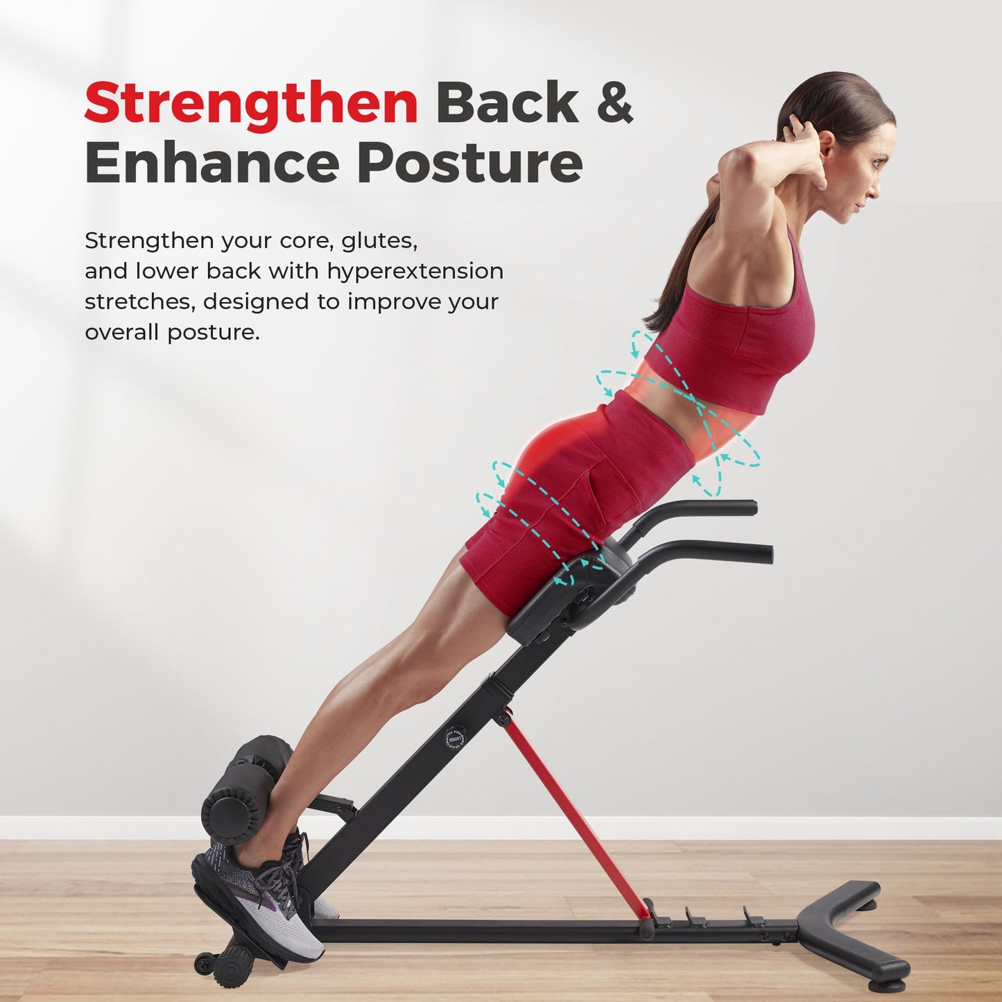 Sunny Health & Fitness Multi-Function Roman Chair Bench with Dip Station Sunny Health & Fitness