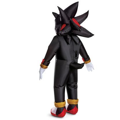 Déguisement gonflable adulte Sonic Shadow, tenue d'Halloween gonflable sous licence officielle pour adultes