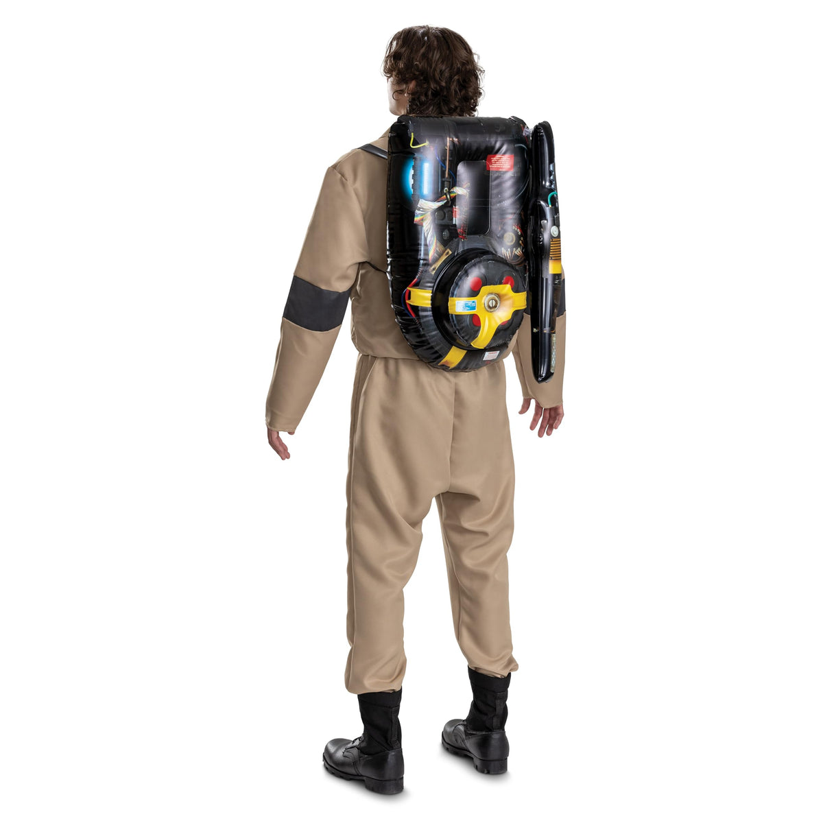 Disguise Ghostbusters Adult Costume, Offiical Ghostbusters Frozen Empire Halloween Costume Jumpsuit, Size S/M