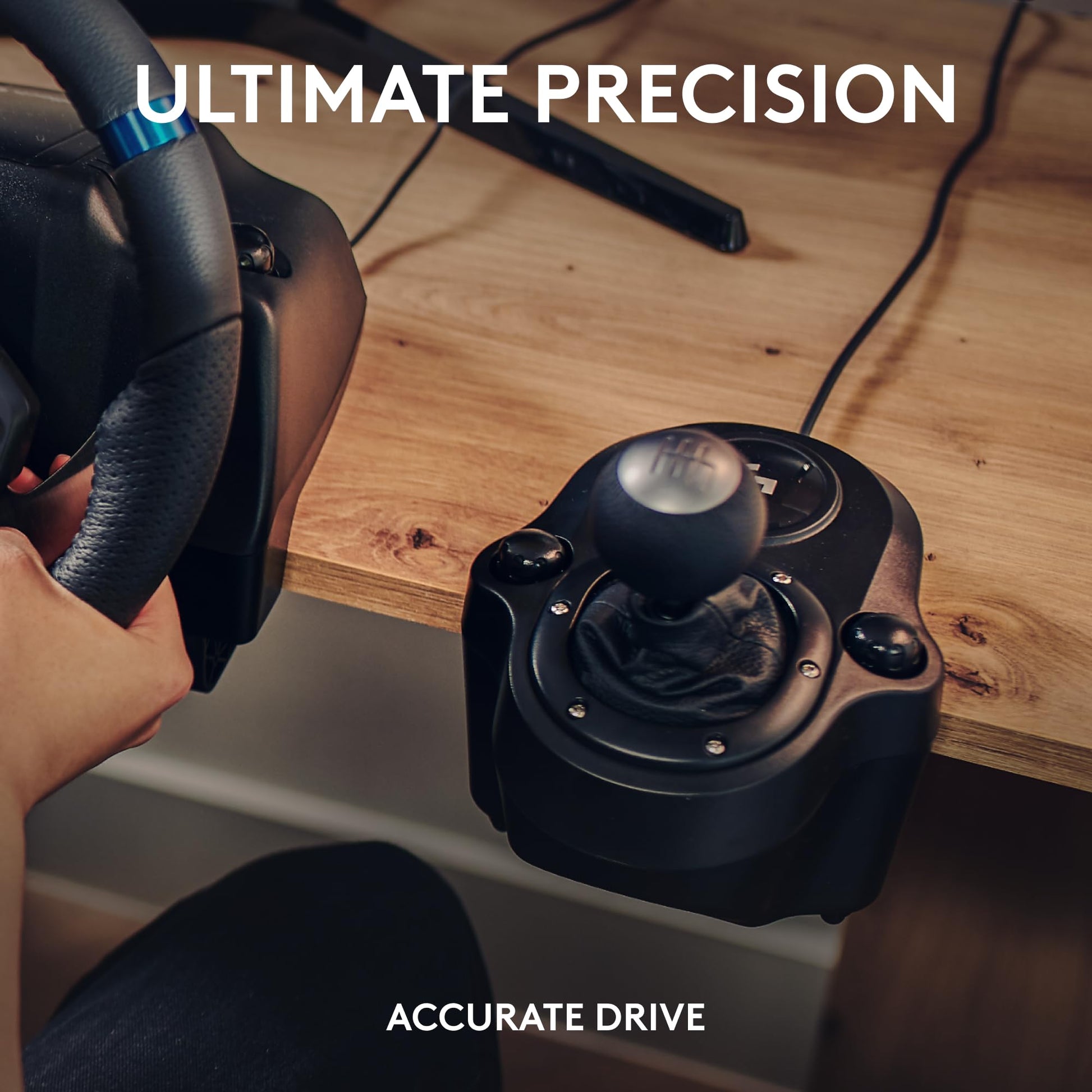 Logitech G Driving Force Shifter – Compatible with G29, G920 & G923 Racing Wheels for-PlayStation-5-Playstation-4-Xbox-Series X|S-Xbox-One, and-PC