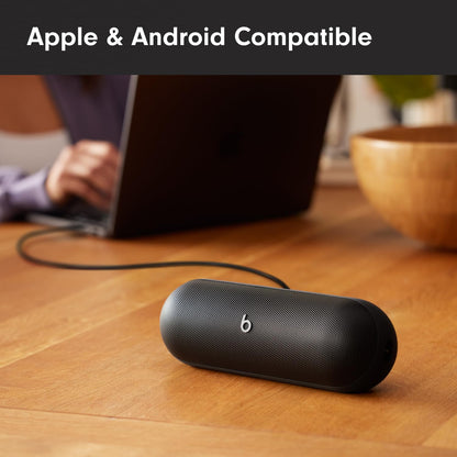 Beats Pill - Portable Bluetooth Speaker, Up to 24H Battery Life, Water Resistant, Bluetooth, Apple & Android Compatible, Seriously Loud Sound for Home, Outdoor & Travel- Matte Black 🍁 All In One Marketplace Canada