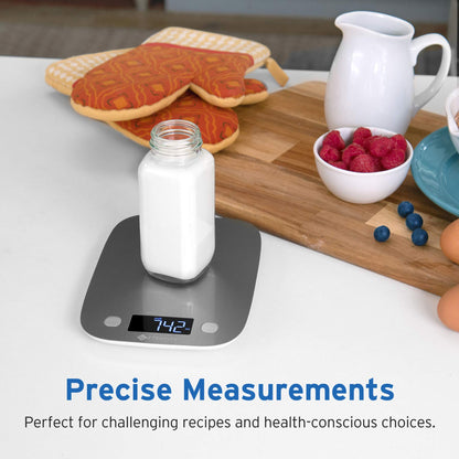 Balance de cuisine numérique Etekcity, mesures en grammes et onces, 5 kg/11 lb