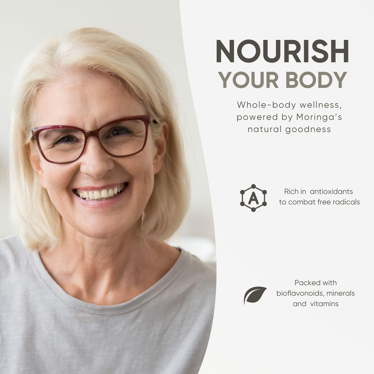 Herba 10,000MG Organic Moringa Capsules – 180 Count | Ultra Potent - 20:1 Extract | Made in Canada | Pure Moringa Capsules using Organic Moringa Powder - Available at All In One Marketplace Canada