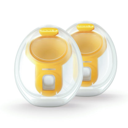 Medela Hands-free Collection Cups, Compatible with Freestyle Flex, Pump in Style with MaxFlow, and Swing Maxi Electric Breast Pumps, 1 set of 2 cups Medela