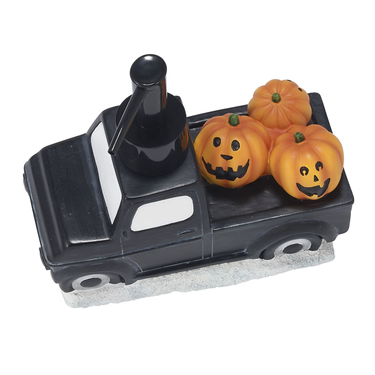 Distributeur de savon d'Halloween Avanti Linens, camion noir avec pompe