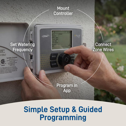 Orbit 6 Station WiFi Sprinkler System Controller Orbit