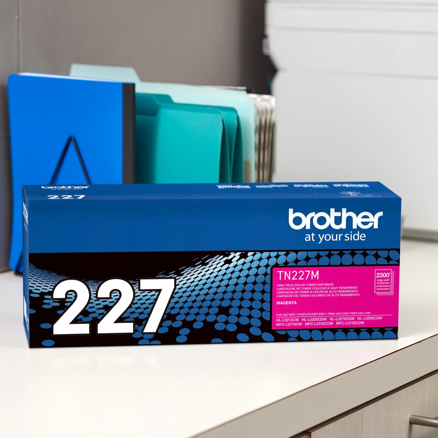 Brother Original TN227M High-Yield Magenta Toner Cartridge, Higher Yield for Value, Toner Replacement cartridges, Toner for Brother Laser Printers HL-L3210CW, MFC-L3710CW, MFC-L3750CDW, and More 🍁 All In One Marketplace Canada