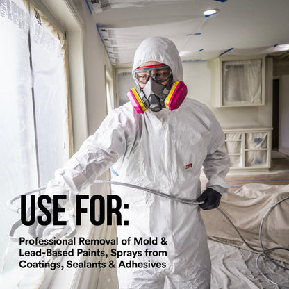 3m 62023ha1-c Half Facepiece Reusable Respirator All-in-one Kit, Multi-purpose, M (1 Mask and 1-pair Cartridges) - Available at All In One Marketplace Canada