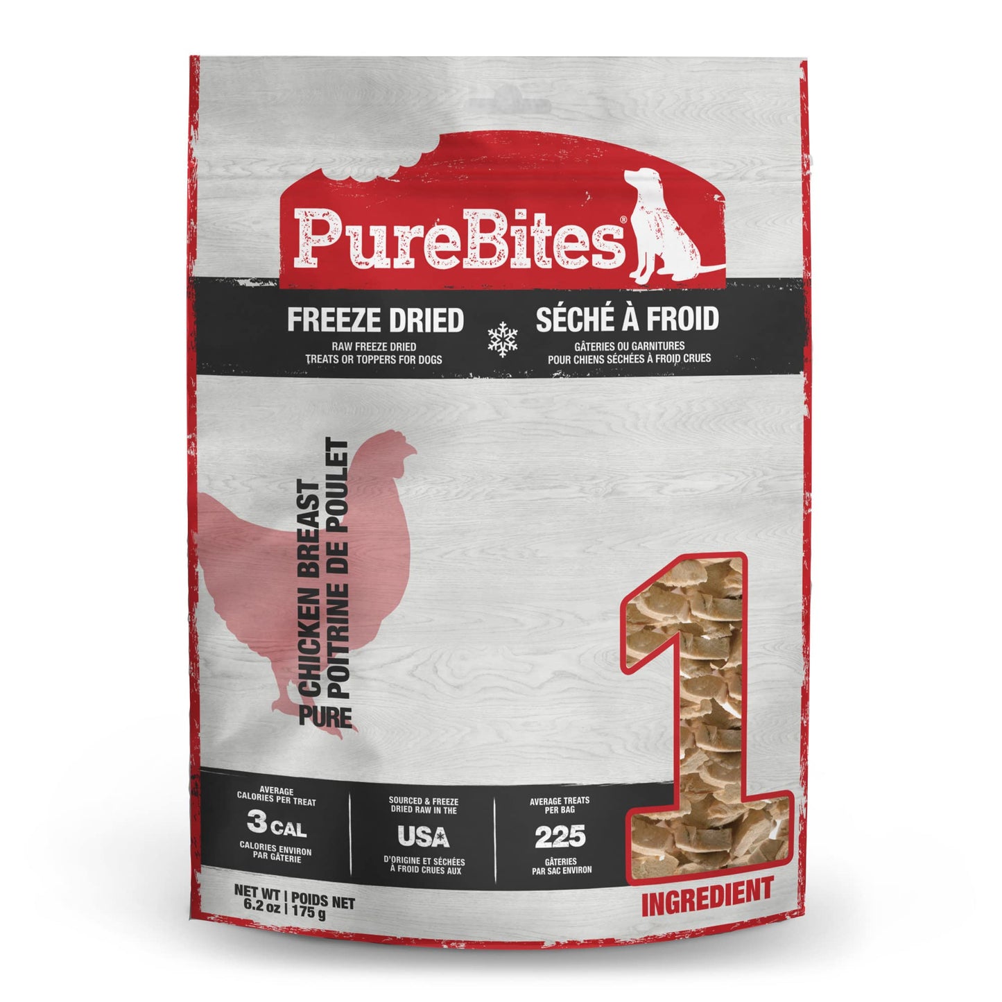 Purebites Chicken Breast for Dogs, 6.2Oz / 175G - Value Size 🍁 All In One Marketplace Canada