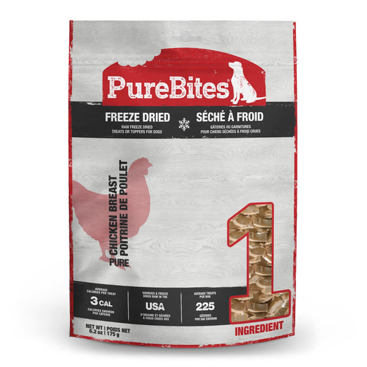 Purebites Chicken Breast for Dogs, 6.2Oz / 175G - Value Size 🍁 All In One Marketplace Canada PureBites