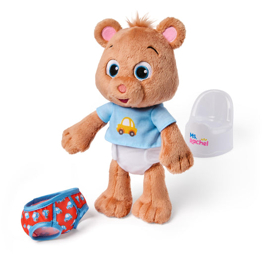 Ms. Rachel Potty Time with Bean, 11” Plush Teddy Bear with Play Toilet & Accessories, Toddler Toys for Girls & Boys for Ages 18 Months to 3+ 🍁 All In One Marketplace Canada