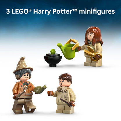 LEGO Harry Potter Hogwarts Castle: Herbology Class Kids Toy - Building and Learning Toy for Pretend Play - Harry Potter Collectible for Boys and Girls, Ages 8+ - Birthday Gift Idea - 76445