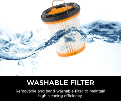 Shark WANDVAC Handheld Vacuum, Lightweight at 1.4 Pounds with Powerful Suction, Charging Dock, Single Touch Empty and Detachable Dust Cup, WV200C (Canadian Version) - Available at All In One Marketplace Canada
