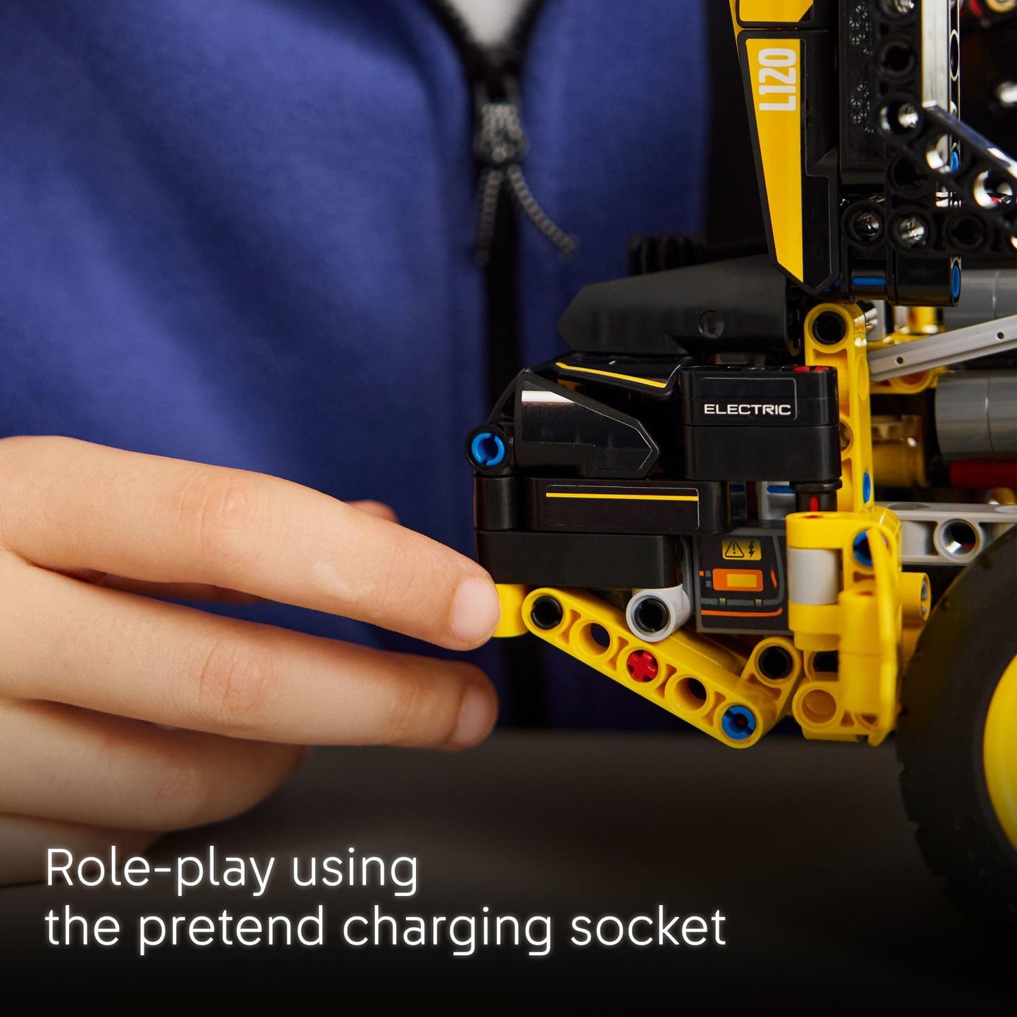 LEGO Technic Volvo L120 Electric Wheel Loader Construction Toy - Pretend Play Building Set - Great Birthday Gift for Boys, Girls, and Kids 9+ Who Love Vehicle Playsets - 42209 LEGO
