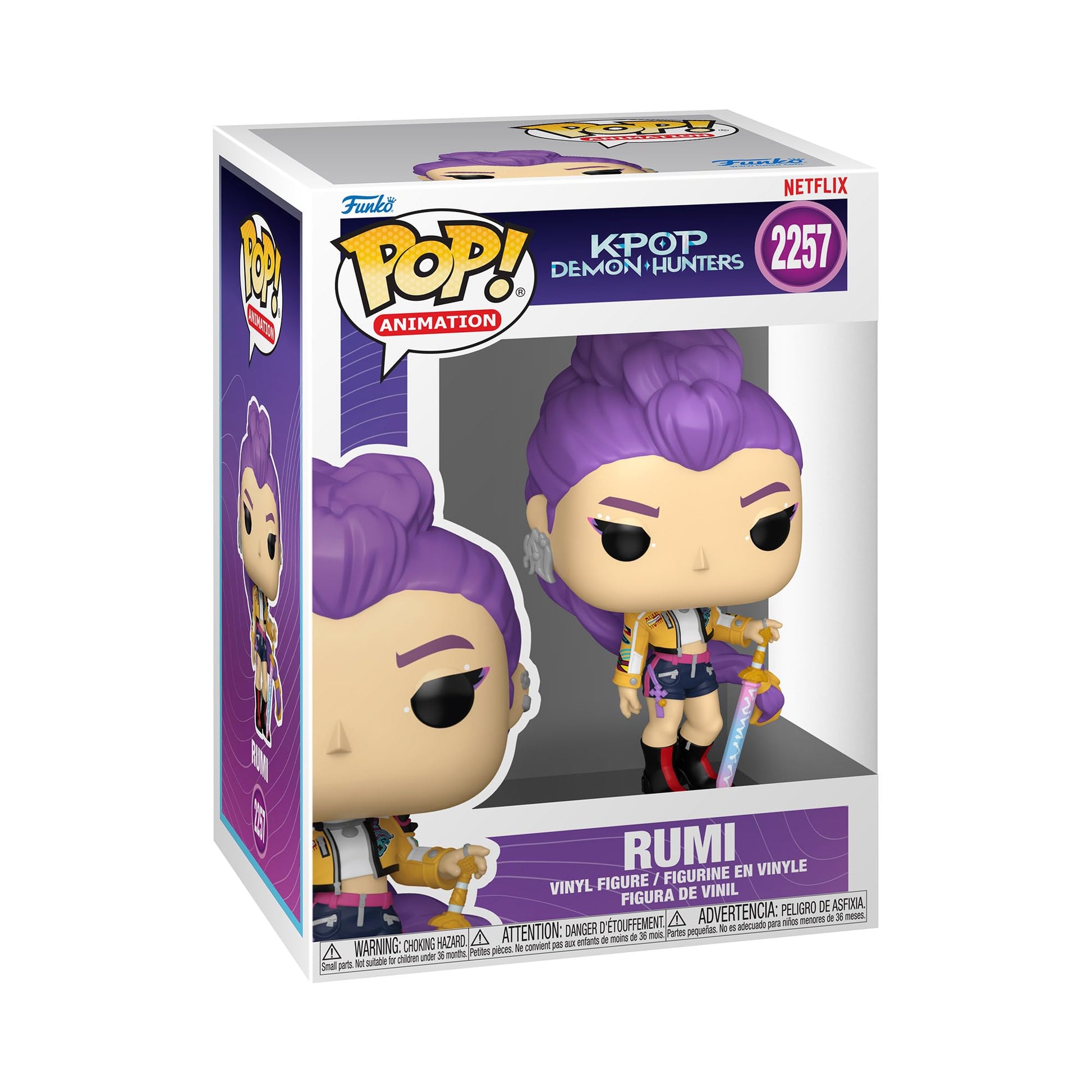 Funko Pop! Animation: Kpop! Demon Hunter - Rumi - Collectable Vinyl Figure - Gift Idea - Official Merchandise - Toys for Kids & Adults - TV Fans - Model Figure for Collectors - Available at All In One Marketplace Canada