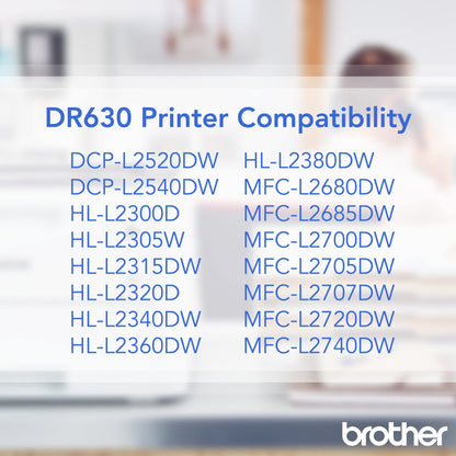 Brother Genuine DR630 Original Drum Unit Brother