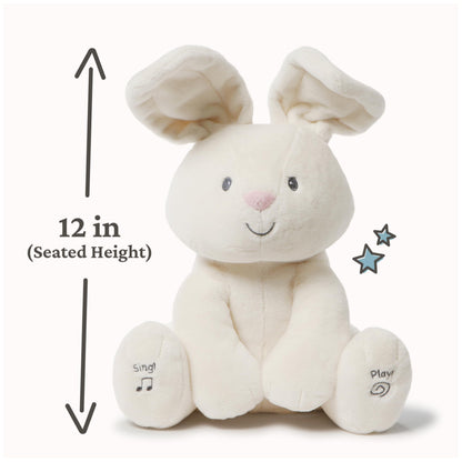 GUND Baby Flora Bunny 12-Inch Interactive Animated Musical Baby Toy 🍁 All In One Marketplace Canada GUND