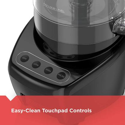 BLACK+DECKER 3-in-1 8-Cup Food Processor, Mutlifunctional and Dishwasher Safe, Black 450W, FP4200BC - Available at All In One Marketplace Canada
