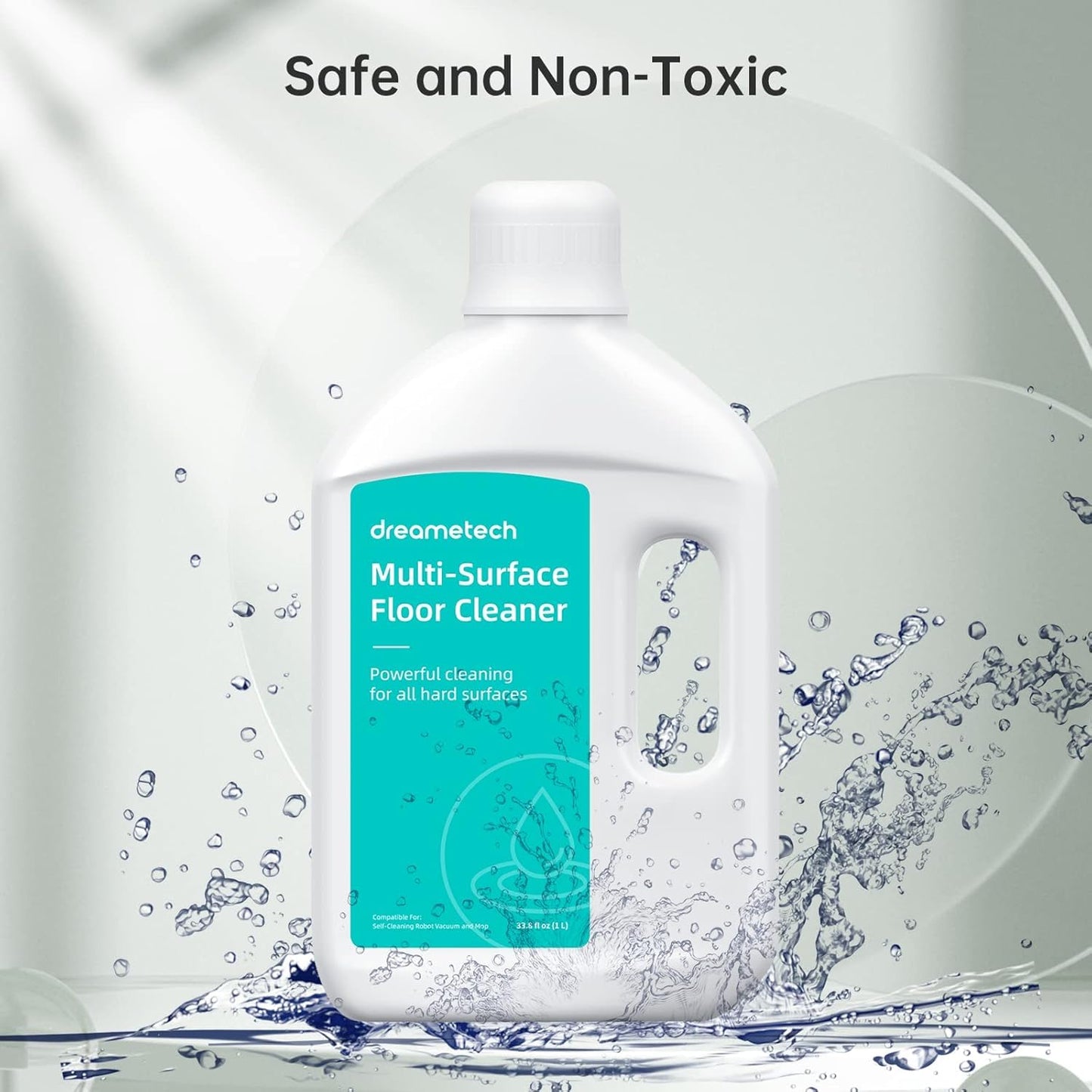 DREAME Floor Cleaning Solution Compatible with Aqua10-Series/X-Series/L-Series Robot Vacuum and Mop (33.81 Fl Oz) - Available at All In One Marketplace Canada