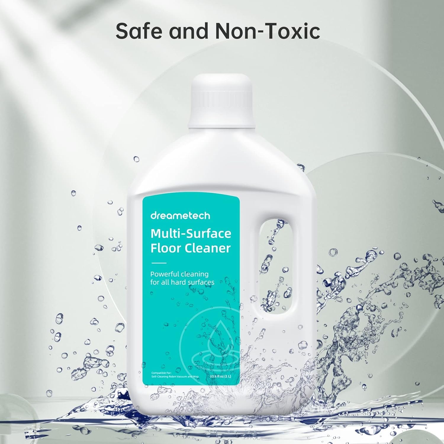 DREAME Floor Cleaning Solution Compatible with Aqua10-Series/X-Series/L-Series Robot Vacuum and Mop (33.81 Fl Oz) - Available at All In One Marketplace Canada