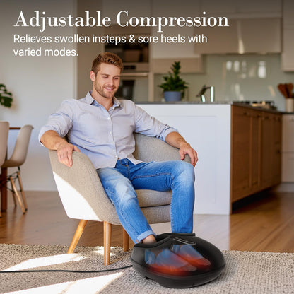 CuPiLo Foot Massager with Heat & Remote for Tired Feet, Up to Size 13 🍁 All In One Marketplace Canada