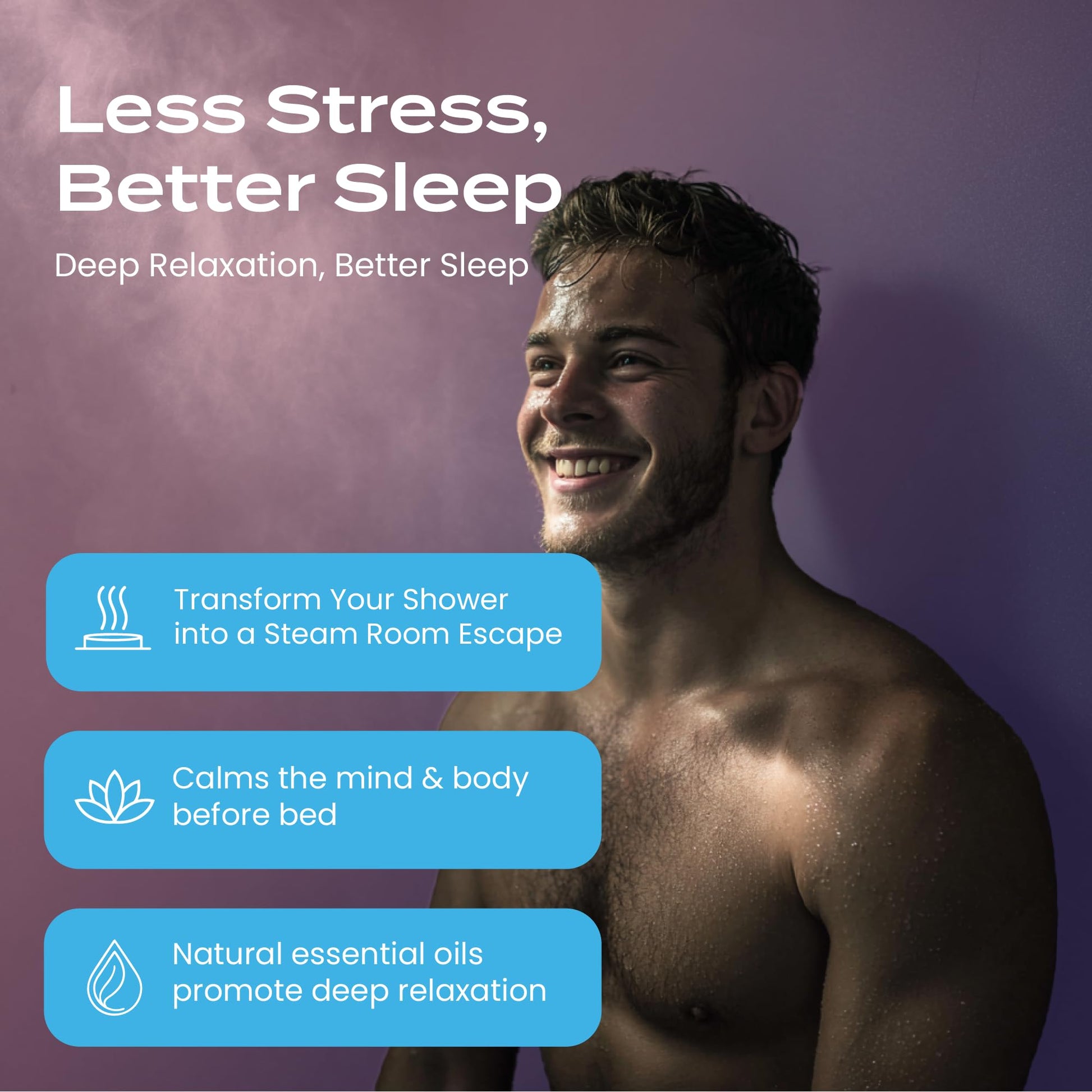 Body Restore Shower Steamers Aromatherapy 6 Pack – Fathers Day Gift for Dad, Birthday Gift for Women and Men, Relaxation Stress Relief Self Care – Bloom - Available at All In One Marketplace Canada