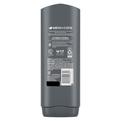 Dove Men+Care Body and Face Wash with 24-hour Nourishing Micromoisture, Clean Comfort, Men's Body Wash, 532mL, Pack of 4 - Available at All In One Marketplace Canada