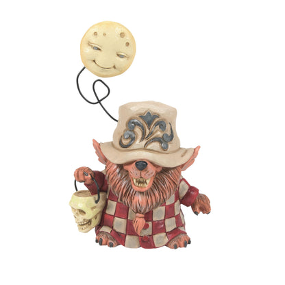 Figurine Enesco Jim Shore Heartwood Creek Halloween Loup-garou sous la lune, 13 cm, multicolore