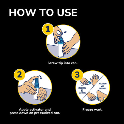 Dr. Scholl’s FreezeAway Wart Remover, 12 Applications // Doctor-Proven Therapy, for Common and Plantar Warts Dr. Scholl's