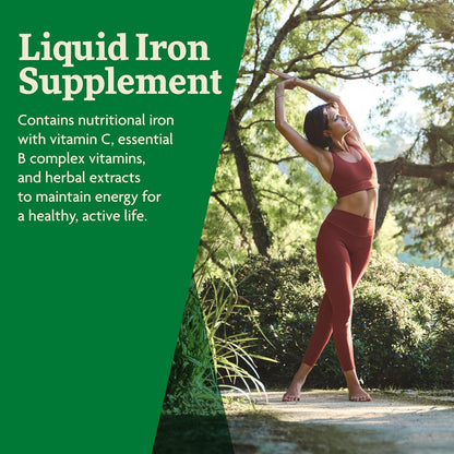 Salus Floradix Liquid Iron and Vitamins | Herbal Iron Supplement for Women, Men, and Children | Vegetarian, Dairy-Free & Non-GMO (250ml) Salus